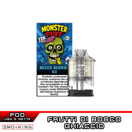 MIXED BERRIES Disposable Pod MONSTER PUFF 1 Piece