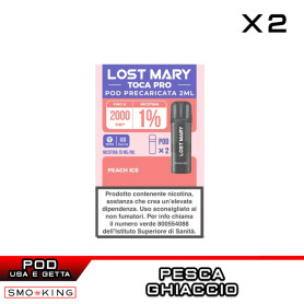 PEACH ICE Lost Mary TOCA POD PRO