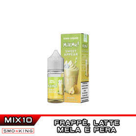 MILK ME! Sweet Appear Mix&Vape 10+10 ml King Liquid Frappè Latte Frutti Mela Pera