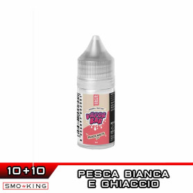 PEACH WHITE ICE Vapor Bar Mini Shot 10+10 Reload Vape Pesca Bianca Ice
