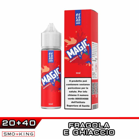 STRAWBERRY Magic Ice Aroma 20 ml Reload Vape