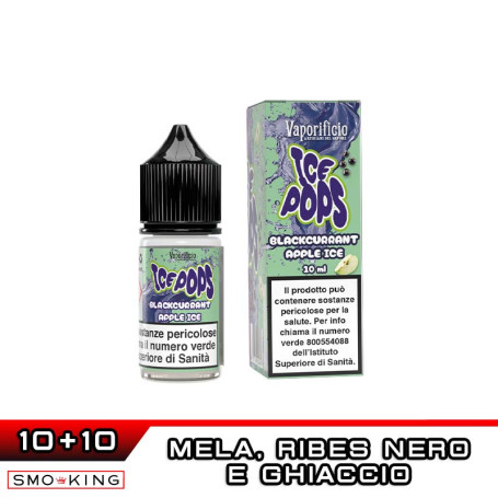 Ice Pops BLACKCURRANT APPLE ICE Mini Shot 10+10ml VAPORIFICIO