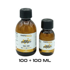 KIT ORO 200 ml - Base Scomposta 50/50 SVAPONEXT (100ml+100ml)