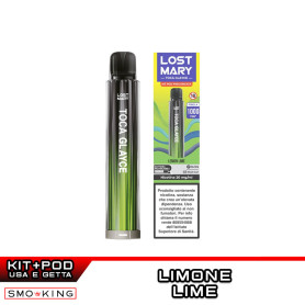 Lost Mary GLAYCE Rechargeable Battery Kit 500mAh GREEN + Pod LEMON LIME Elfbar