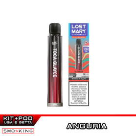 Lost Mary GLAYCE Rechargeable Battery Kit 500mAh RED + Pod WATERMELON Elfbar
