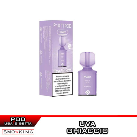 GRAPE Pura P10 Disposable Pod PURA 1 Piece