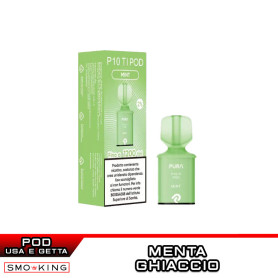 MINT Pura P10 Pod Usa e Getta PURA 1 Pezzo Menta Ice