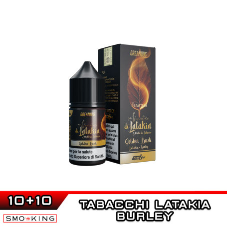GOLDEN DUSK Sfumature di Latakia Mini Shot 10+10 ml Dreamods Tabacco Latakia Burley