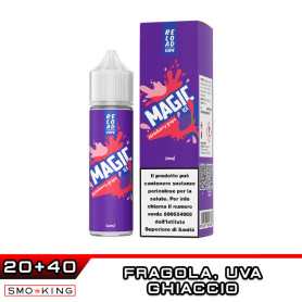 STRAWBERRY GRAPE Magic Ice Aroma 20 ml Reload Vape Melone Ghiaccio
