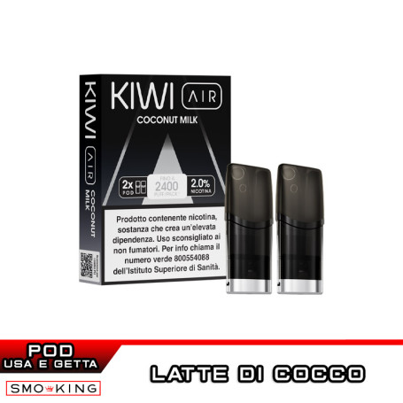 COCONUT MILK Prefilled Pod KIWI AIR 2 Pieces