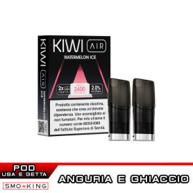 WATERMELON ICE Pod Precaricate KIWI AIR 2 Pezzi Anguria Ice
