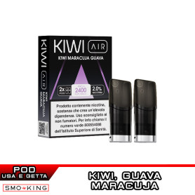 KIWI MARACUJA GUAVA Prefilled Pod KIWI AIR 2 Pieces