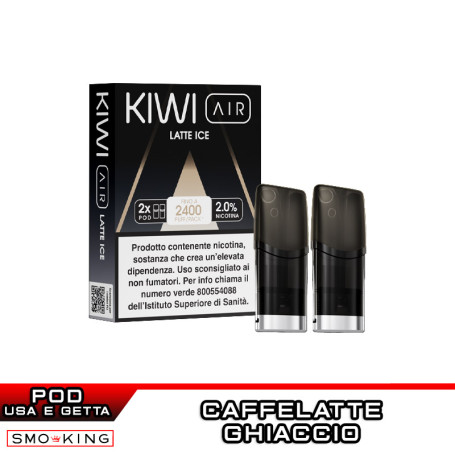 LATTE ICE Prefilled Pod KIWI AIR 2 Pieces