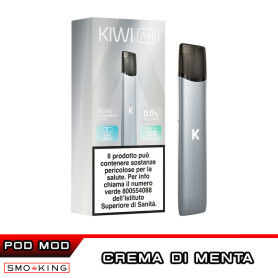 KIWI AIR Kit Completo PLATINUM SILVER Pod MINT CREAM Kiwi Vapor