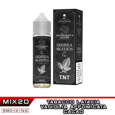 UMBRA SILENTIS Alchemist's Leaves Mix&Vape 20ml TNT Vape & Vaping Gentlemen Tabacco Latakia Vaniglia Cacao