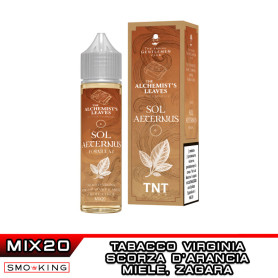 SOL AETERNUS Alchemist's Leaves Mix&Vape 20ml TNT Vape & Vaping Gentlemen Tabacco Virginia Arancia Zagara Miele
