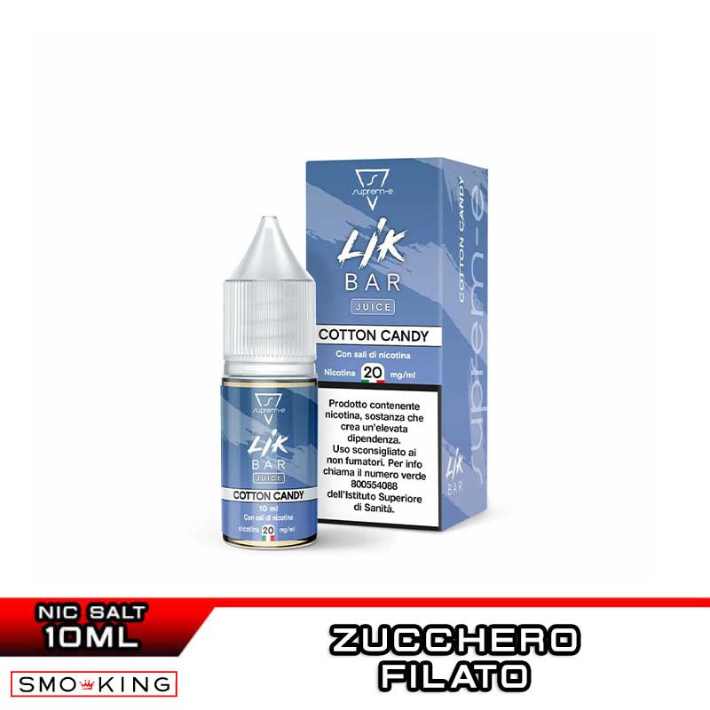 Lik Bar COTTON CANDY Suprem-e | Liquido Pronto 10ml