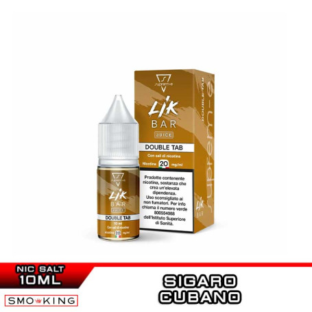 DOUBLE TAB LIK BAR Ready eLiquid 10ml Salt Nicotine SUPREM-E