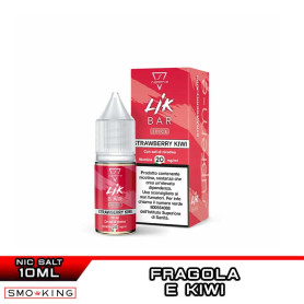 STRAWBERRY KIWI LIK BAR Liquido Pronto 10ml Sali Nicotina SUPREM-E Fragola Kiwi