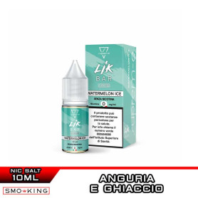 WATERMELON ICE LIK BAR Liquido Pronto 10ml Sali Nicotina SUPREM-E Anguria Ice