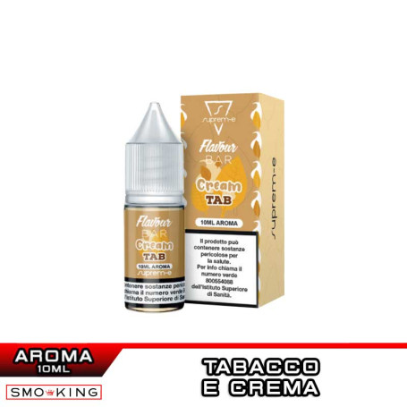 CREAM TAB FLAVOUR BAR Flavor Concentrate 10ml Suprem-e
