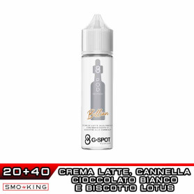 BILLION Pod Edition Aroma Shot 20 ml G-Spot Biscotto Lotus Cannella Crema Latte Cioccolato Bianco Vaniglia