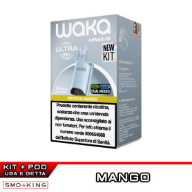 WAKA SoMatch Ultra Rechargeable Kit 440mAh (LIGHT BLUE) + Pod TROPICAL MANGO