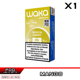 TROPICAL MANGO WAKA SoMatch Ultra Disposable POD 2ml RELX 1 Piece