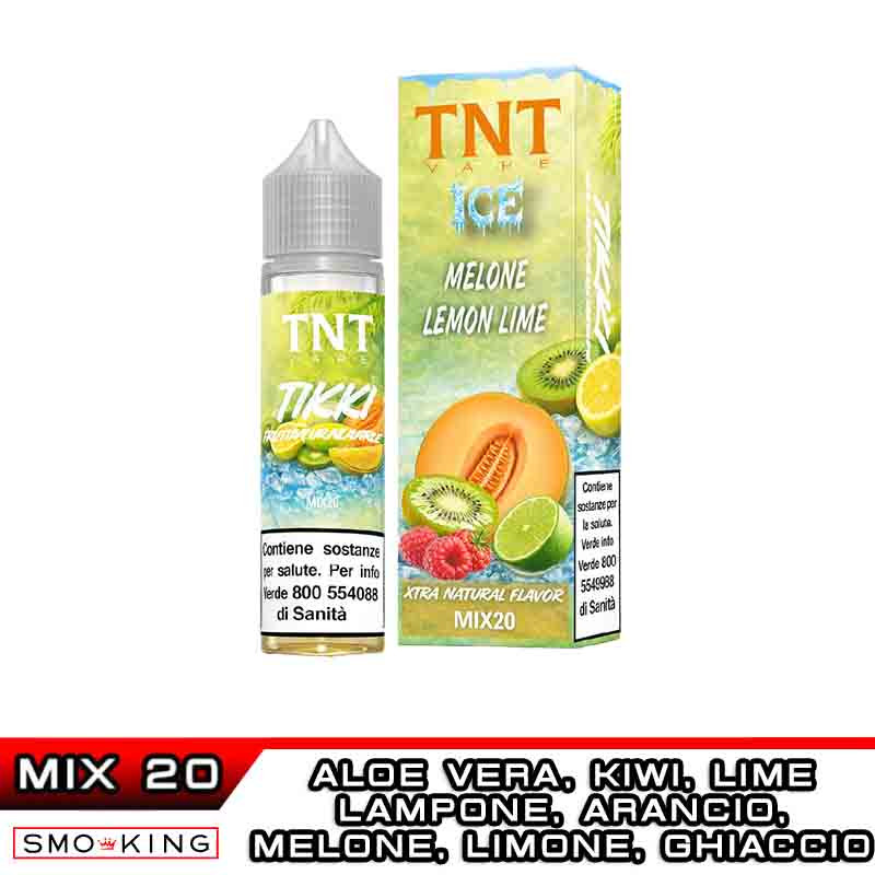 TIKKI ICE Linea Fruity ICE by TNT VAPE Mix&Vape 20ml