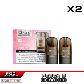 PEACH ICE SIKARY K1 Pod Usa e Getta 2ml - 2 Pezzi Pesca Ghiaccio