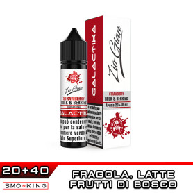 ZIO GIAN Aroma Shot 20 ml GALACTIKA Latte Fragola Frutti di Bosco
