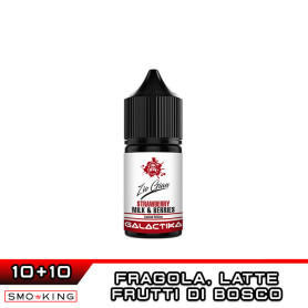 ZIO GIAN Mini Shot 10+10 ml Galactika Latte Fragola Frutti di Bosco
