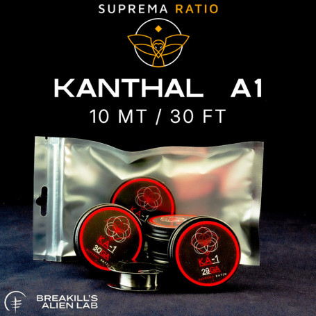 Coil Wire KANTHAL A1 Wire Suprema Ratio x Breakill's Alien – 30 Ft