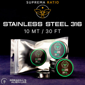 Filo Resistivo ACCIAIO SS316 Wire Suprema Ratio Breakill's Alien – 10 mt