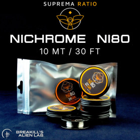 Filo Resistivo NICHROME Ni80 Wire Suprema Ratio Breakill's Alien – 10 mt