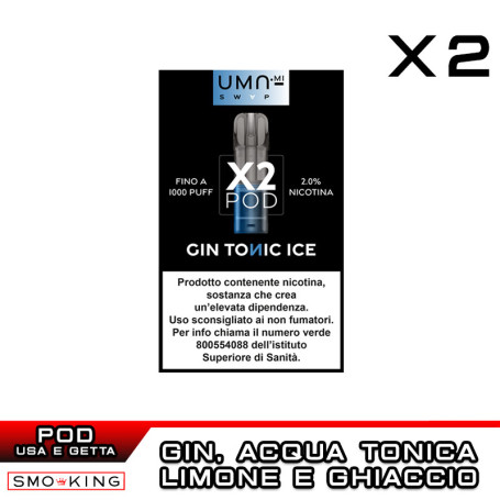 Gin Tonic Ice UMA SWAP Prefilled Pod UMA.mi 2ml - 2 pieces
