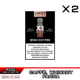Irish Coffee UMA SWAP Pod Precaricate UMA.mi 2ml - 2 pezzi - Caffè Whisky Panna