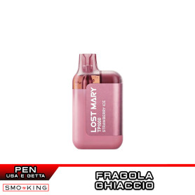 STRAWBERRY ICE Lost Mary TP1000 Disposable Cigarette Elfbar - 1000 Puff