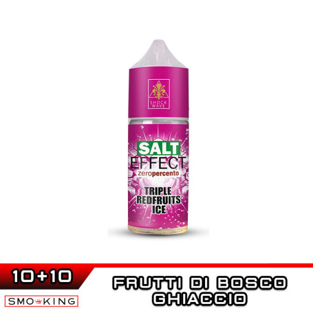 TRIPLE RED FRUITS ICE Salt Effect Mini Shot 10+10 ml Shock Wave by ADG Frutti Rossi Ice
