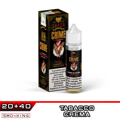 CRIME Shot 20ml VaporART SUPER FLAVOR Tabacco Crema
