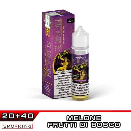 SHINOBI KILLER Shot 20ml VaporART Frutti di Bosco Melone