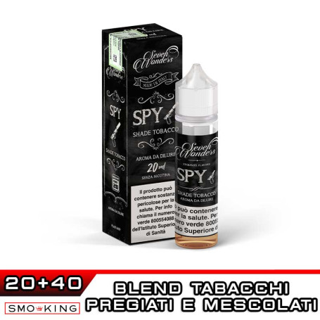 SPY Shot 20ml VaporART SEVEN WONDERS Blend Tabacchi Pregiati