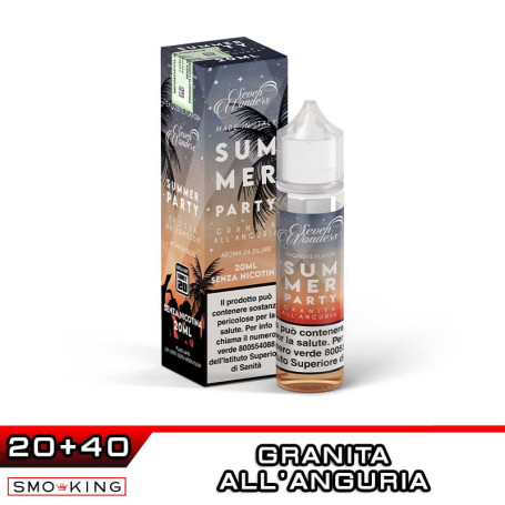 SUMMER PARTY Shot 20ml VaporART SEVEN WONDERS Granita Anguria