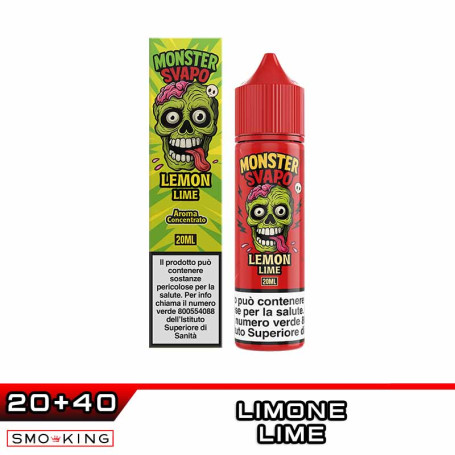 LEMON LIME eLiquid Shot 20ml MONSTER SVAPO