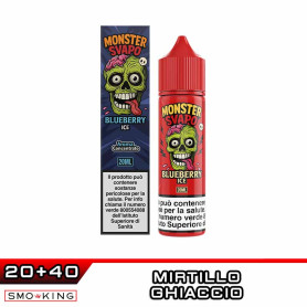 BLUEBERRY ICE eLiquid Shot 20ml MONSTER SVAPO