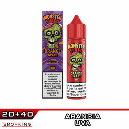 ORANGE GRAPE eLiquid Shot 20ml MONSTER SVAPO