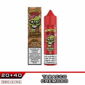 CREAMY TOBACCO eLiquid Shot 20ml MONSTER SVAPO