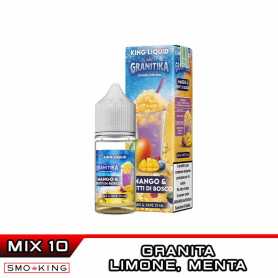 Granitika MANGO FRUTTI DI BOSCO Mix&Vape 10+10 ml KING LIQUID Granita Mango Frutti di Bosco Ice