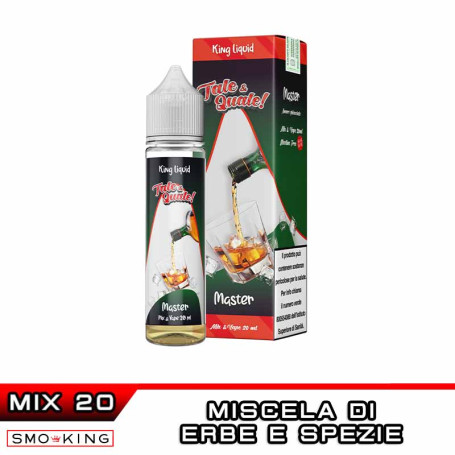 Tale & Quale MASTER Mix&Vape 20 ml KING LIQUID Miscela Erbe Spezie