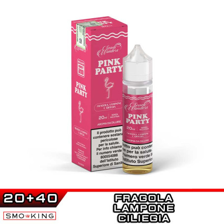 PINK PARTY Shot 20ml SEVEN WONDERS Lampone Fragola Ciliegia